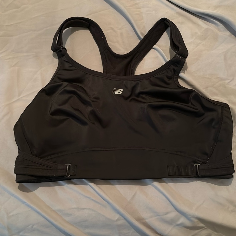 Black New Balance Sports Bra